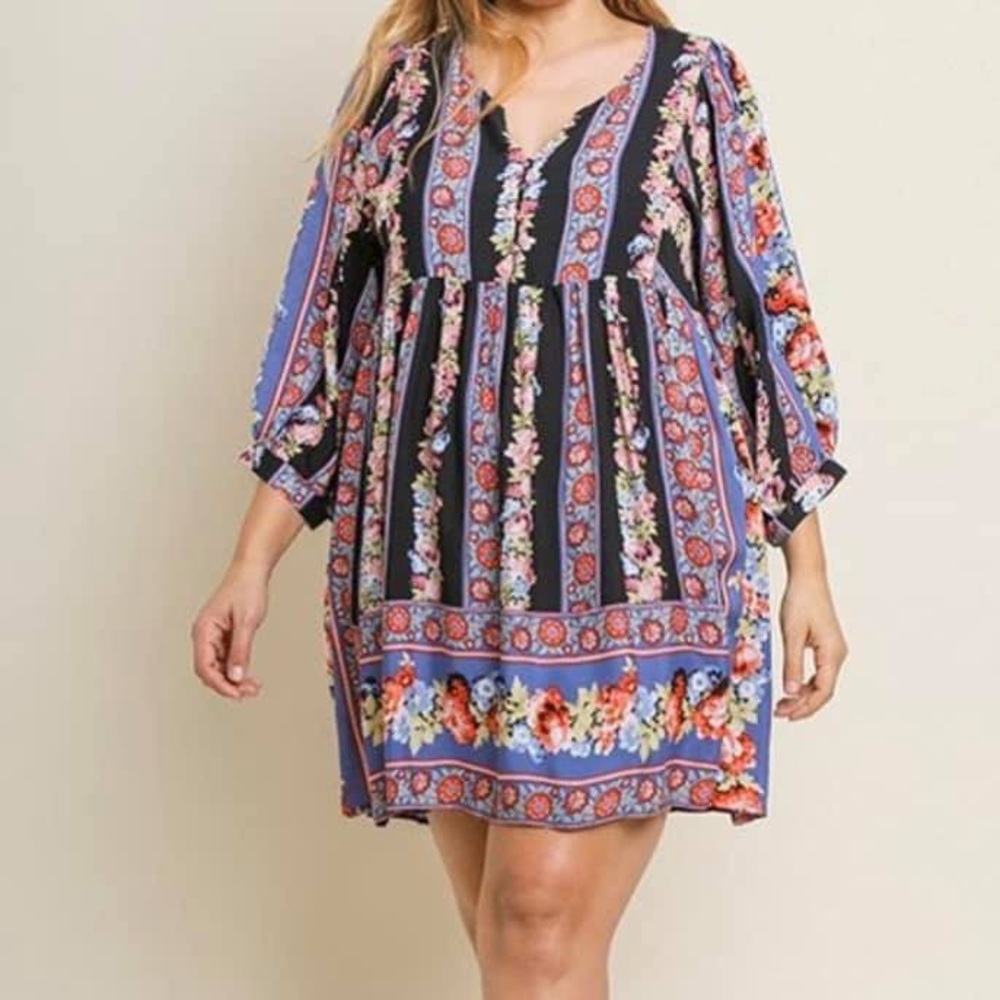 ❤️ Host Pick ❤️Plus Size Umgee BabyDoll Dress